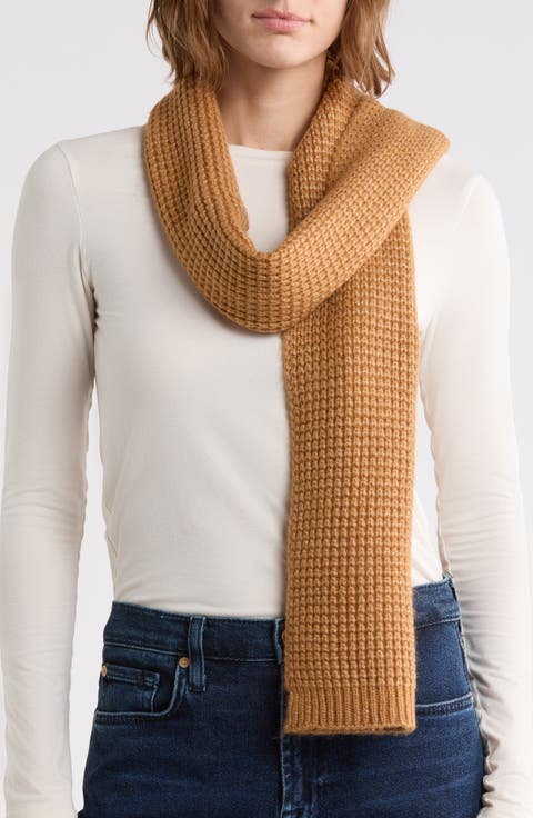 Waffle Stitch Scarf
