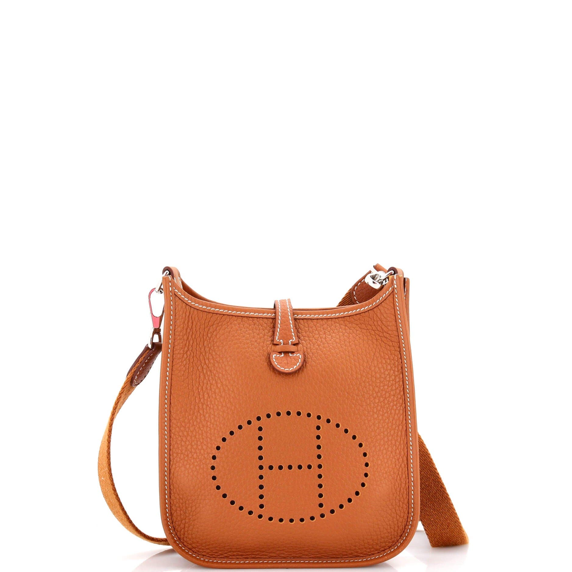 Pre-Owned Hermes Evelyne Bag Gen III Clemence TPM, Main, color, 