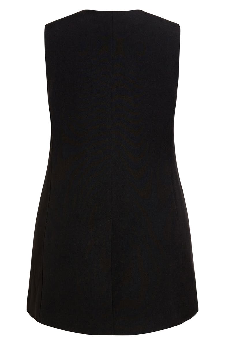 City Chic Maya Longline Vest, Alternate, color,
