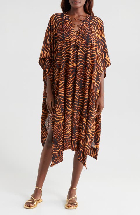 Estelle Laced Cover-Up Caftan