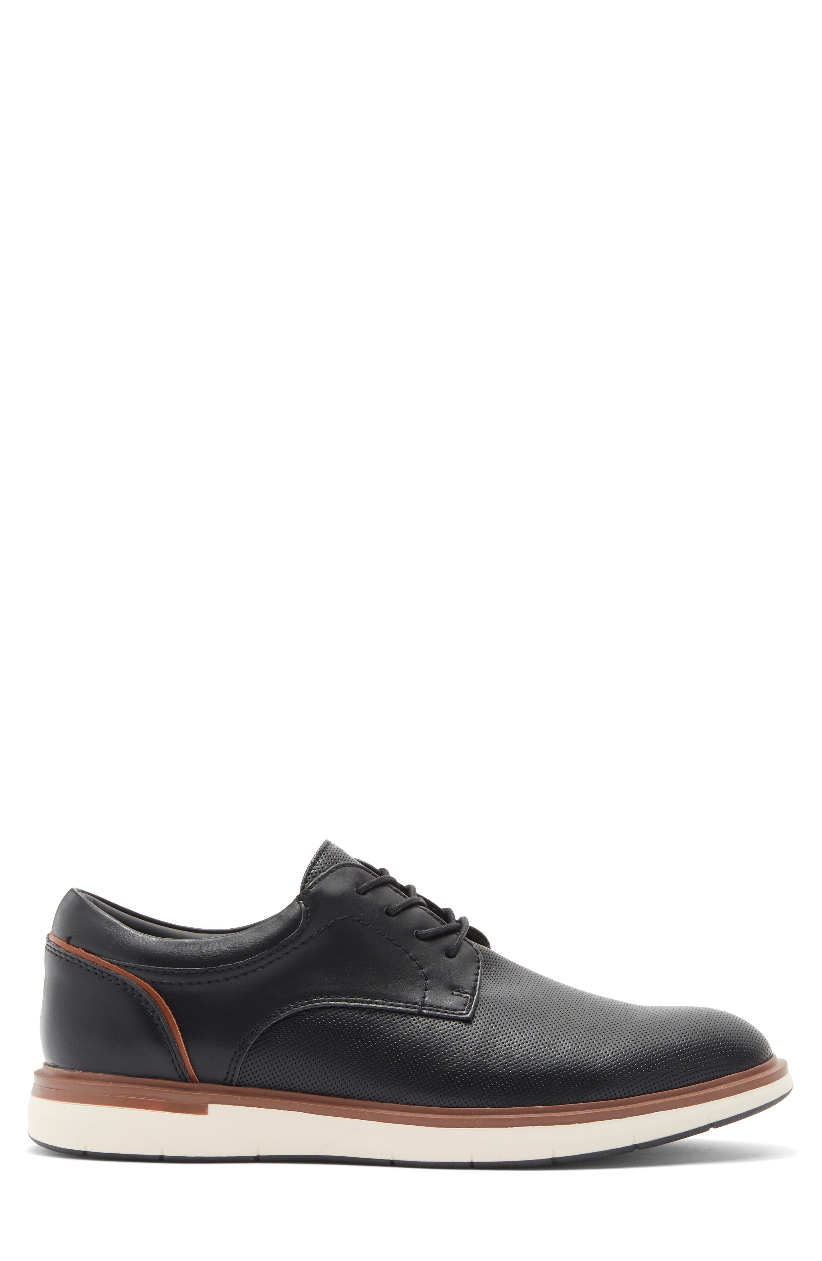 Abound Myron Perforated Hybrid Derby, Alternate, color, Black