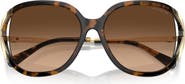 COACH 56mm Gradient Square Sunglasses