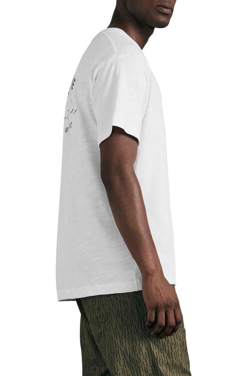 rag & bone Industries Cotton Graphic Tee, Alternate, color, 