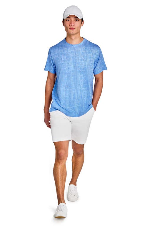 Construct Chambray T-shirt In Blue
