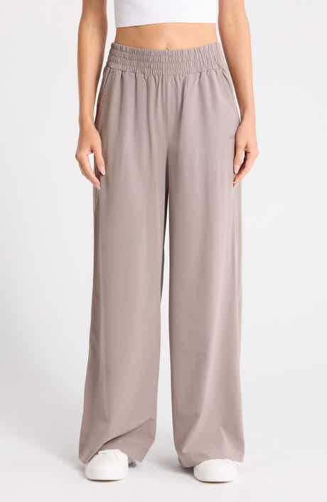 DKNY Hudson Stretch Wide Leg Pants