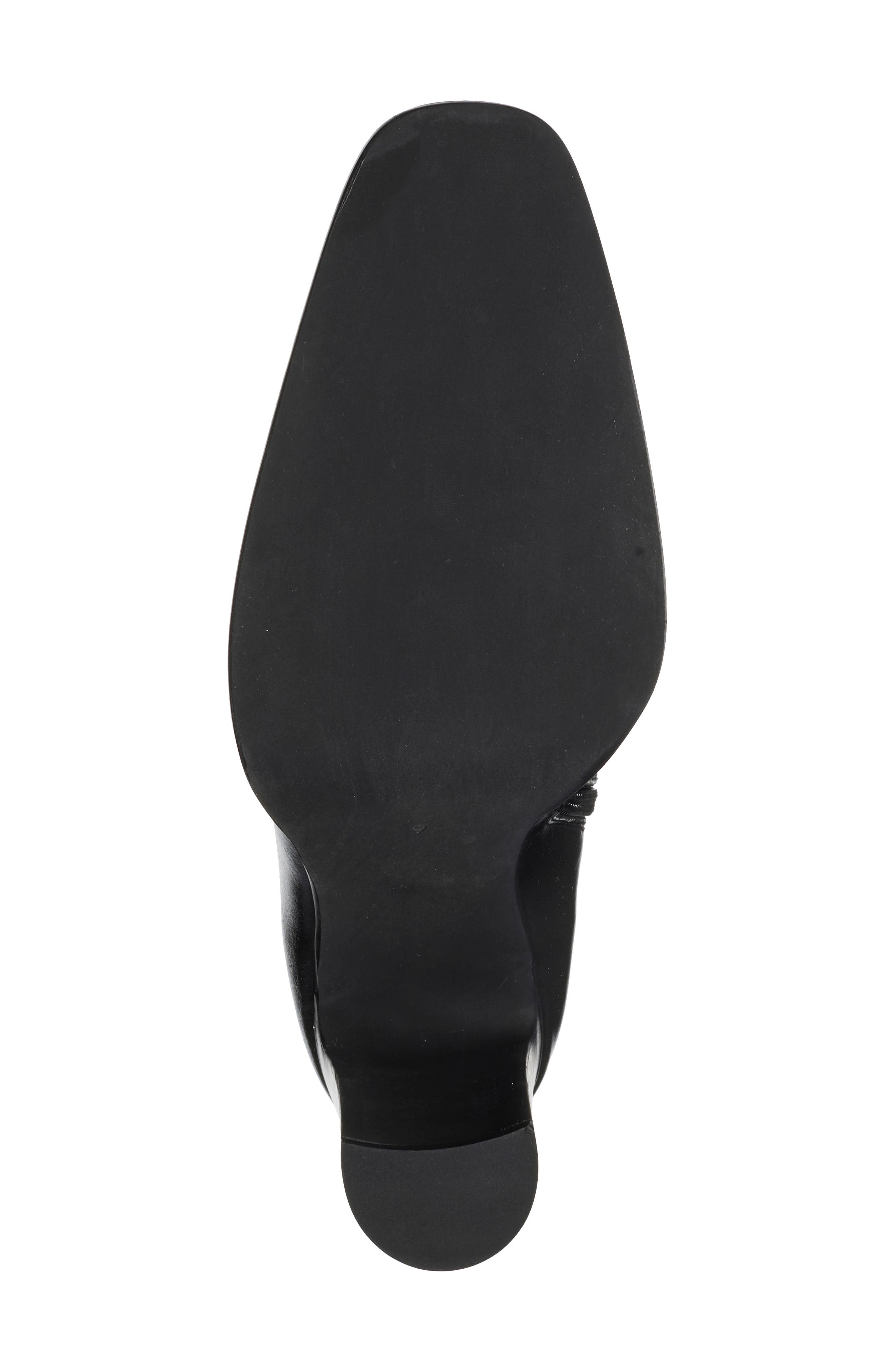 Betsan Block Heel Bootie, Alternate, color, BLACK