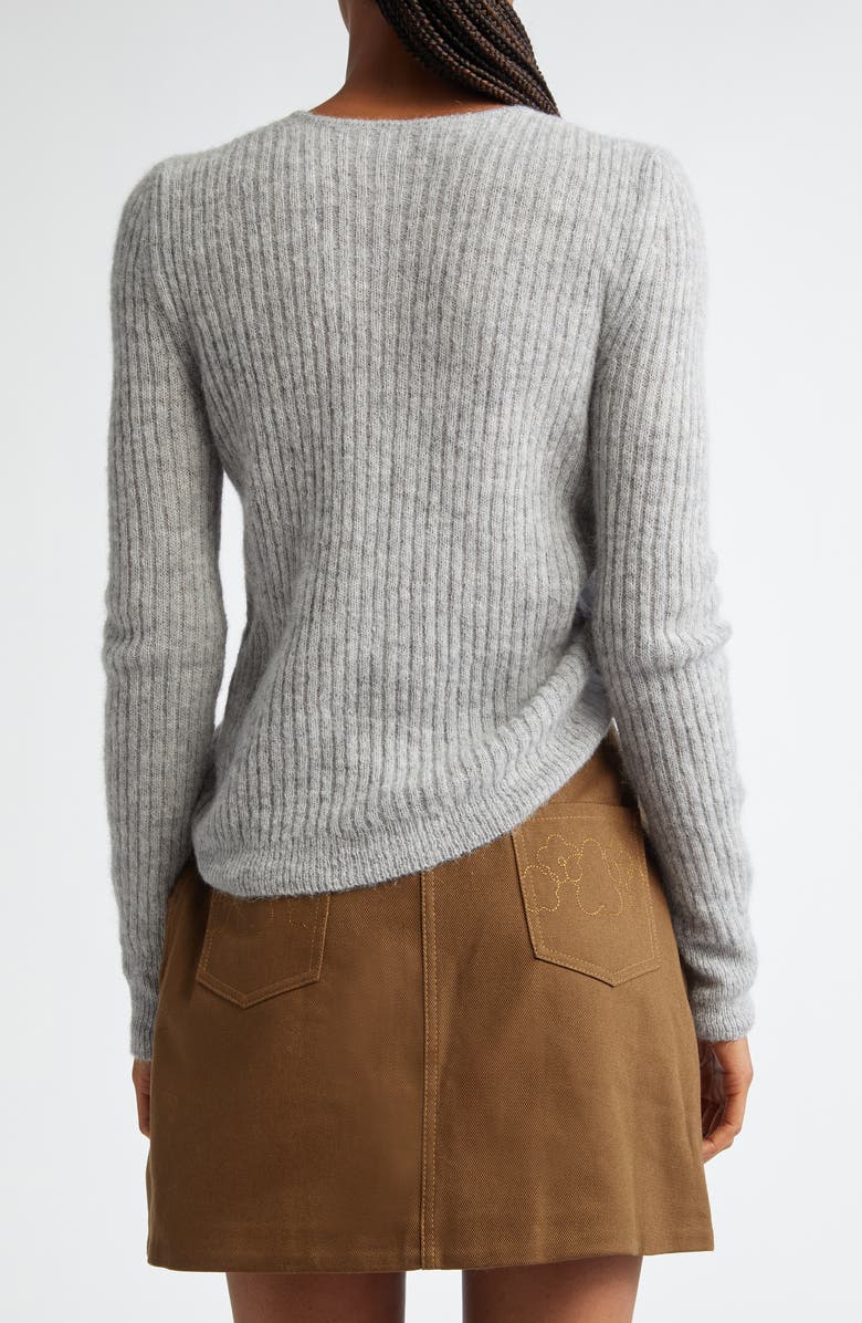 Cecilie Bahnsen Ussi Adjustable Alpaca & Wool Blend Sweater, Alternate, color,