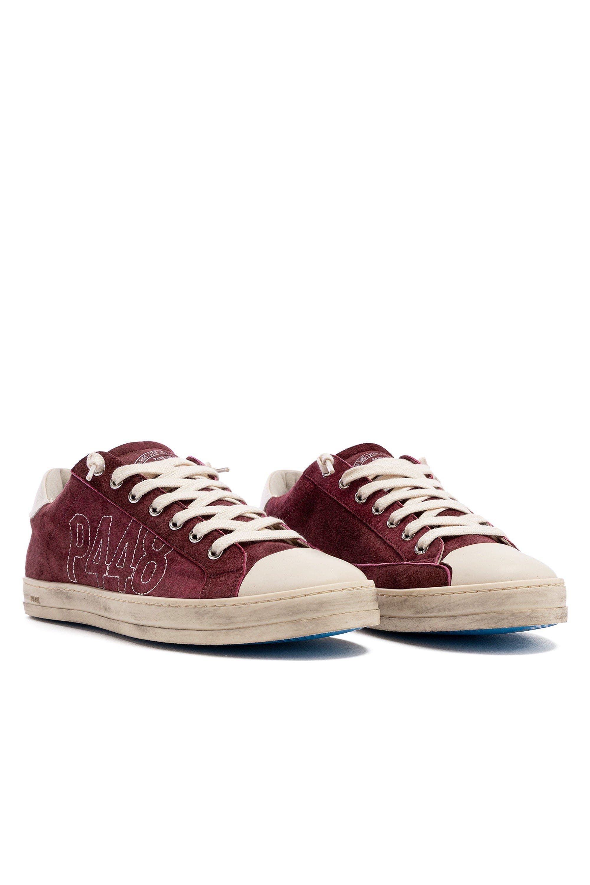P448 John Sneaker, Alternate, color, Stitch Wine