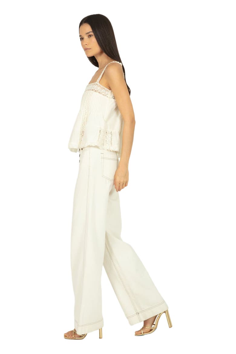 Audrey Top, Alternate, color, ANTIQUE CRÈME