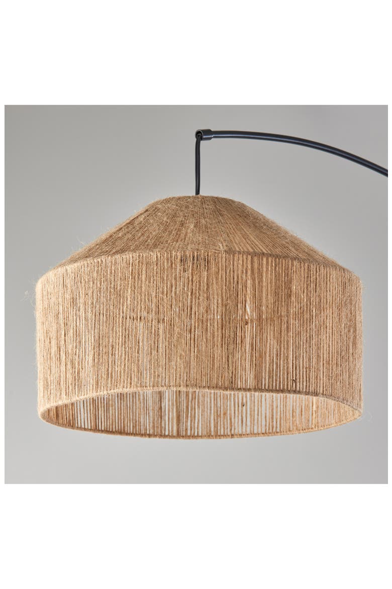 Amalfi Arc Lamp, Alternate, color, BLACK