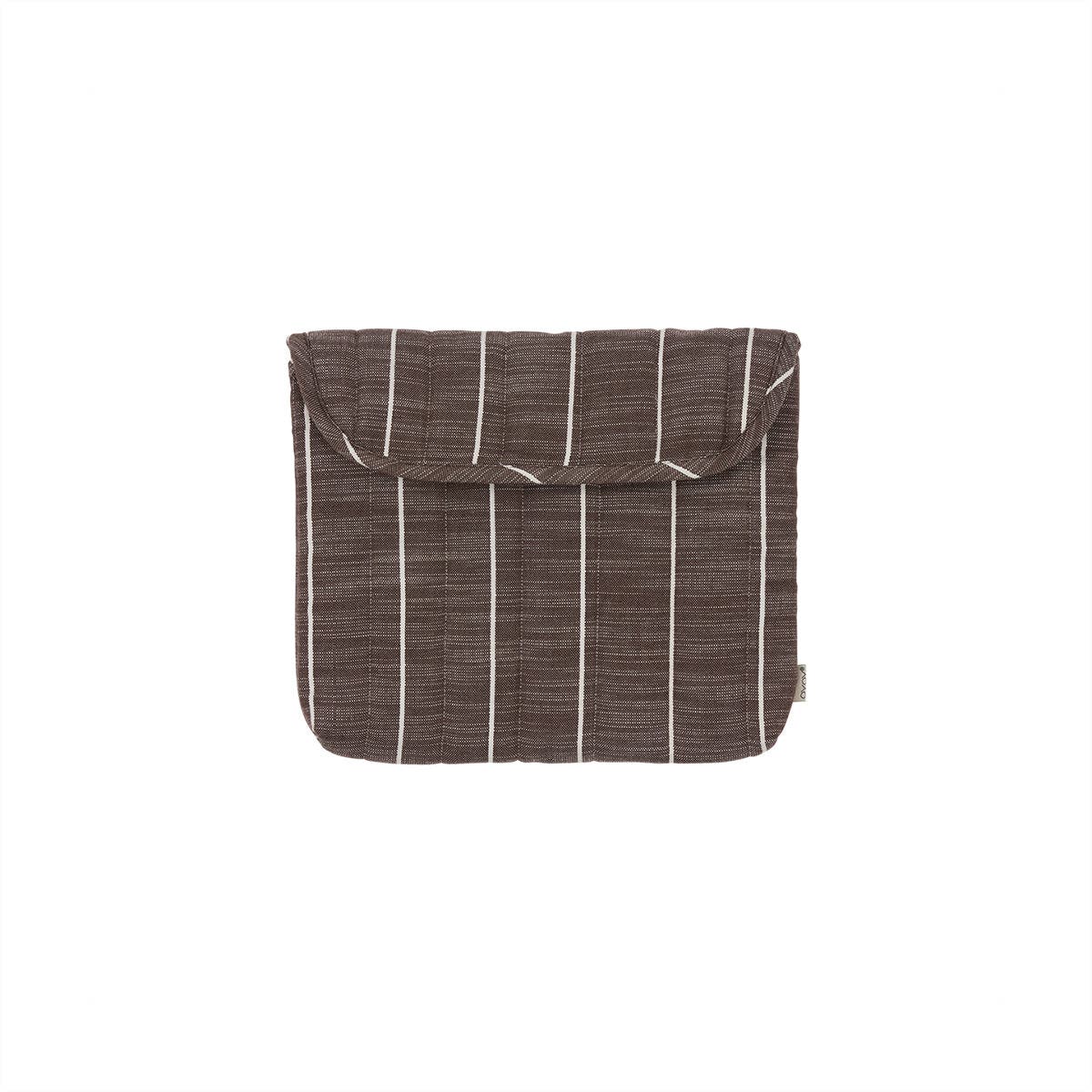 OYOY Futo Sleeve, Main, color, Brown/Offwhite