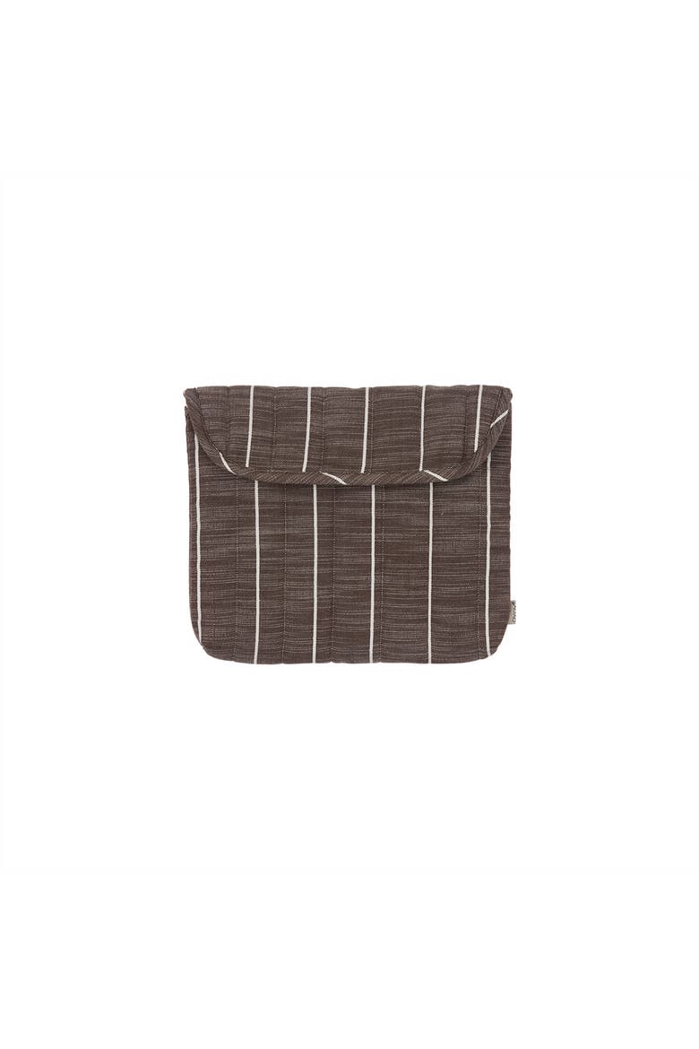 Futo Sleeve, Main, color, Brown/Offwhite