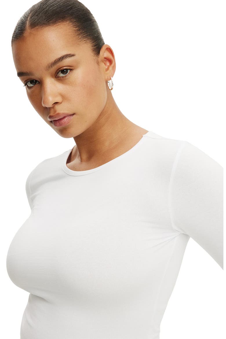 Women's Everyday Smooth Long Sleeve, Alternate, color, White