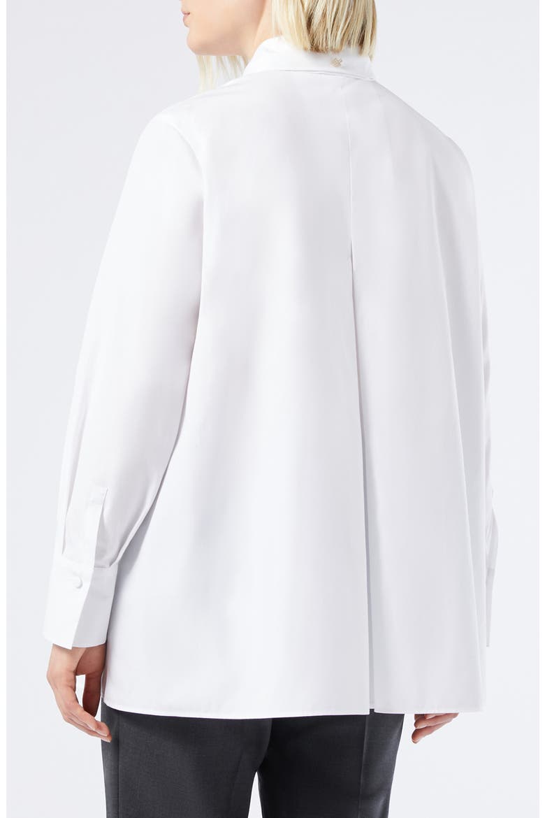 Opera Comfort Fit Cotton Poplin Shirt, Alternate, color, OPTICAL WHITE