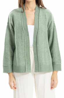MAX STUDIO Open Front Cardigan