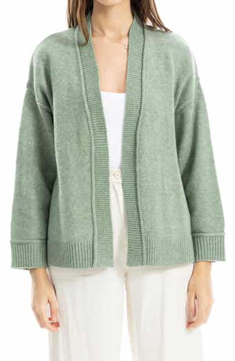 MAX STUDIO Open Front Cardigan