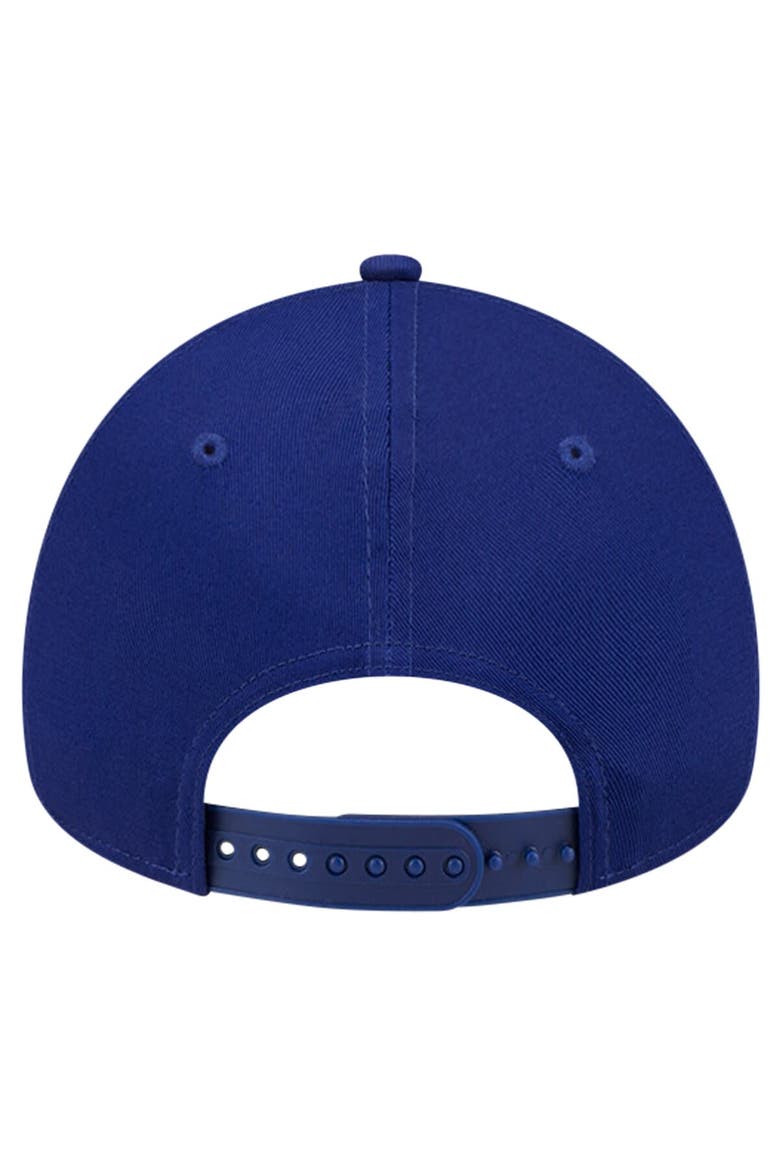 Men's New Era Royal Chicago Cubs Team Color A-Frame 9FORTY Adjustable Hat, Alternate, color, Royal