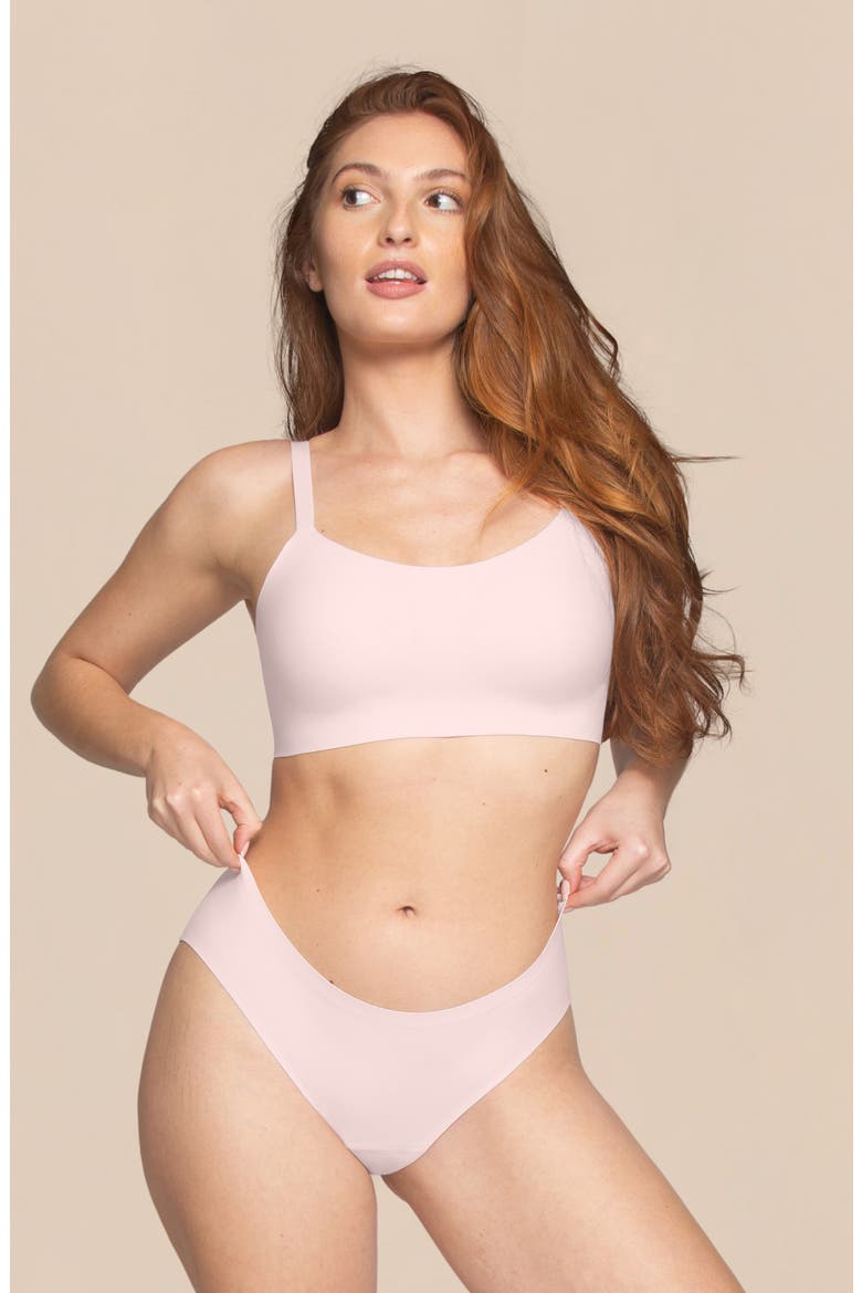 Stay Dry Comfort Bralette, Alternate, color, BLUSH
