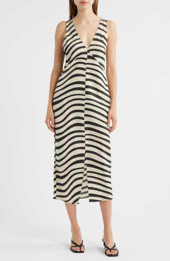 Nation LTD Kimora V-Neck Midi Dress