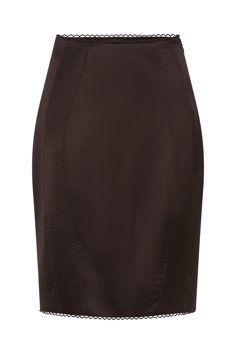 Dayane Skirt, Alternate, color, ESPRESSO