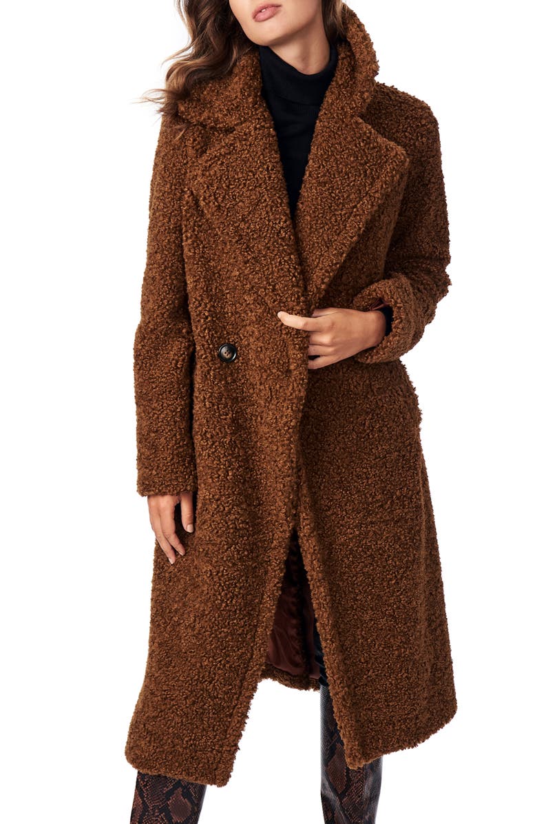 Bernardo Faux Fur Jacket, Main, color, 