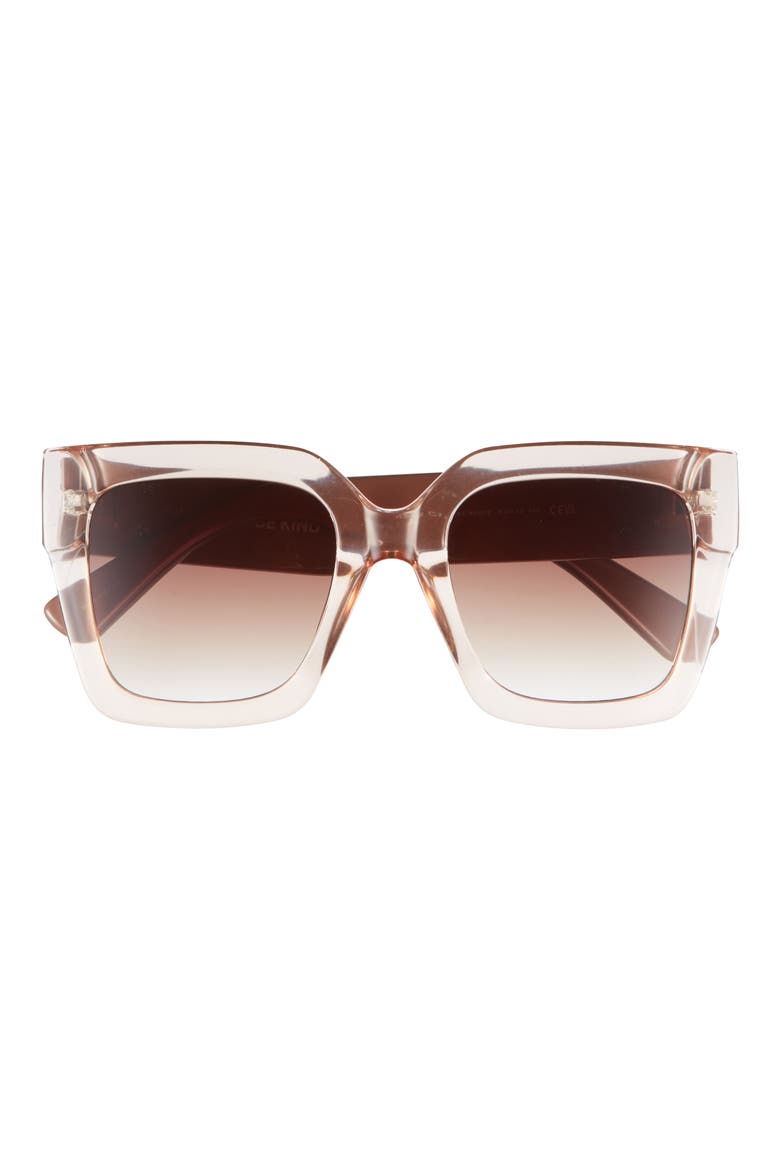 Square Sunglasses, Main, color, BEIGE
