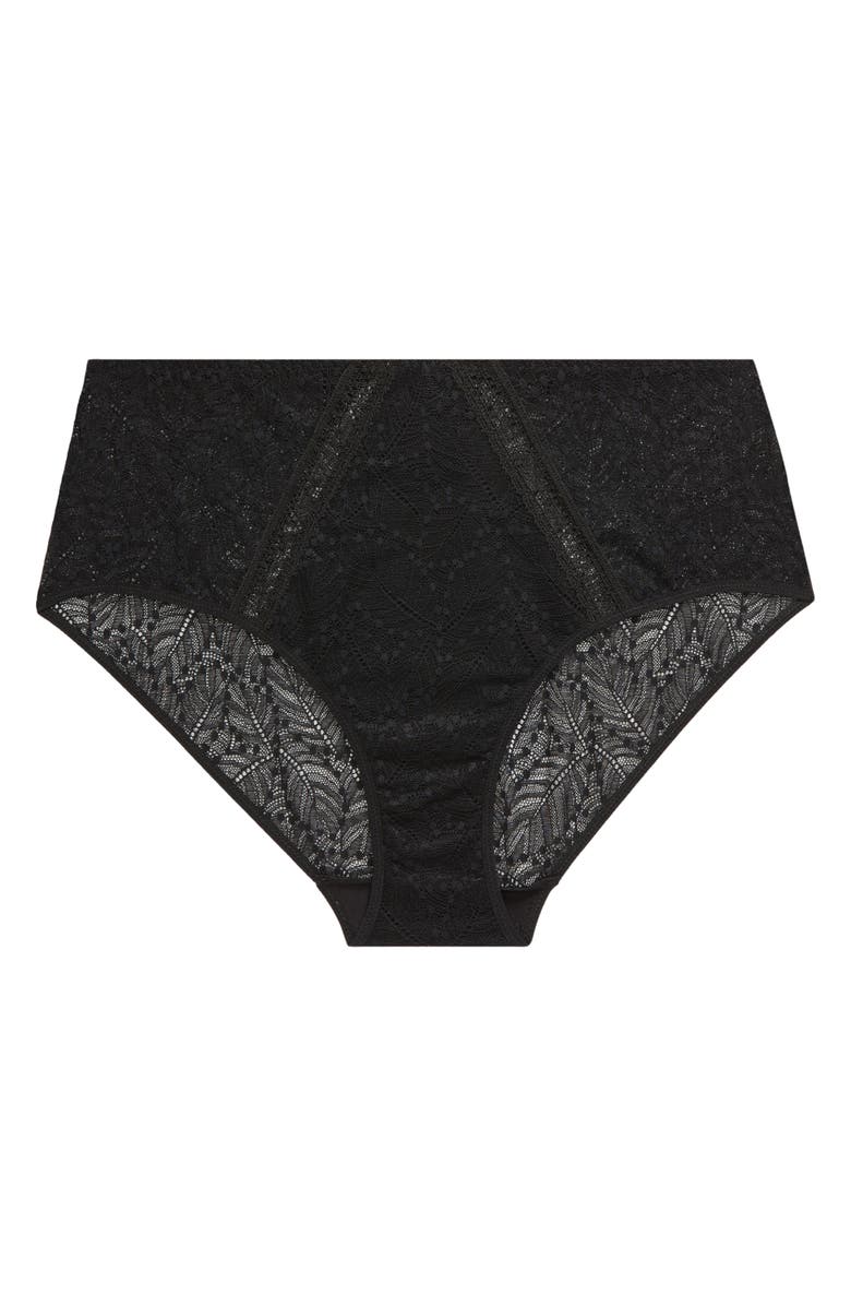 Simone Perele Comete Retro Briefs, Alternate, color, Black
