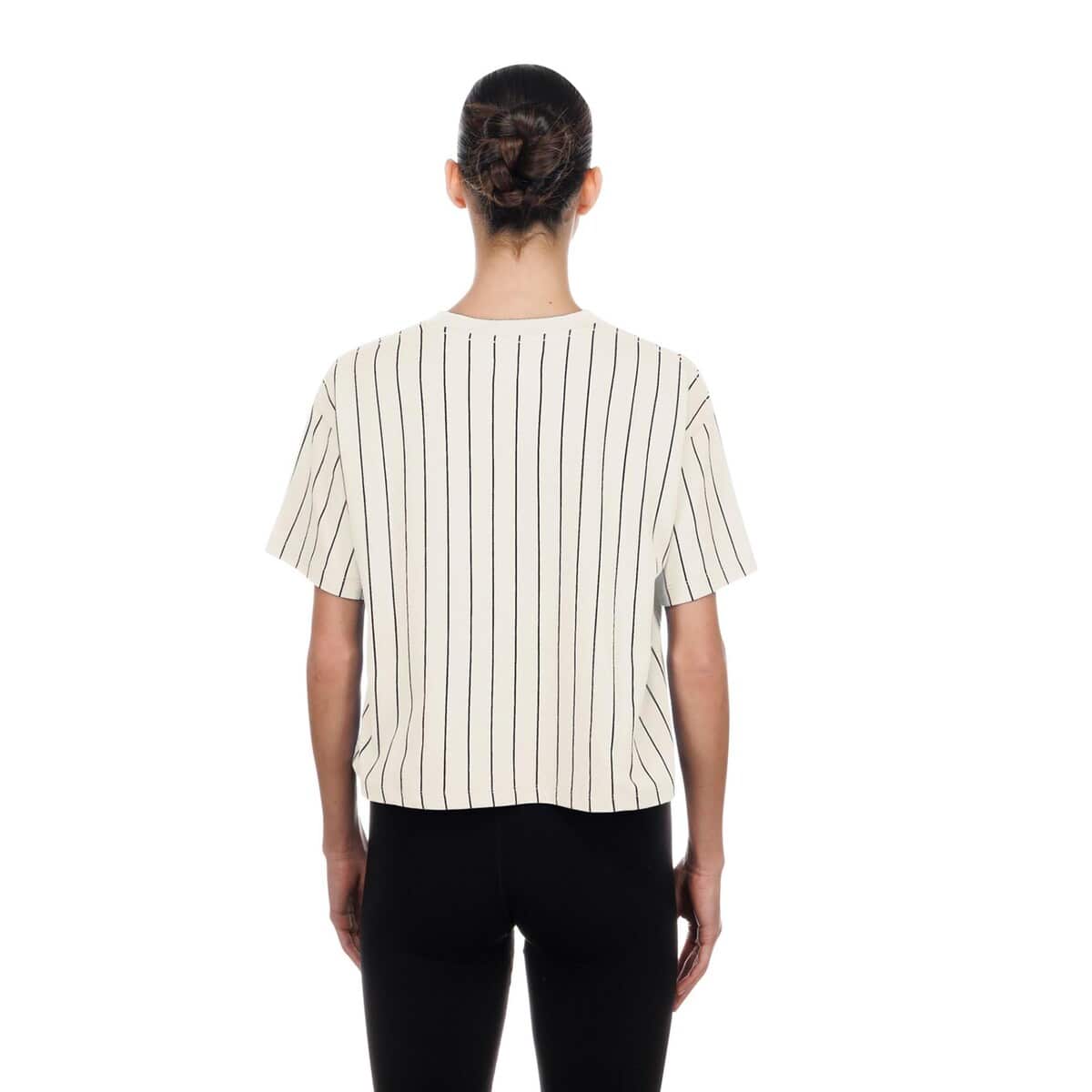 Women's New Era White San Diego Padres 2026 City Connect Pinstripe T-Shirt - image 2