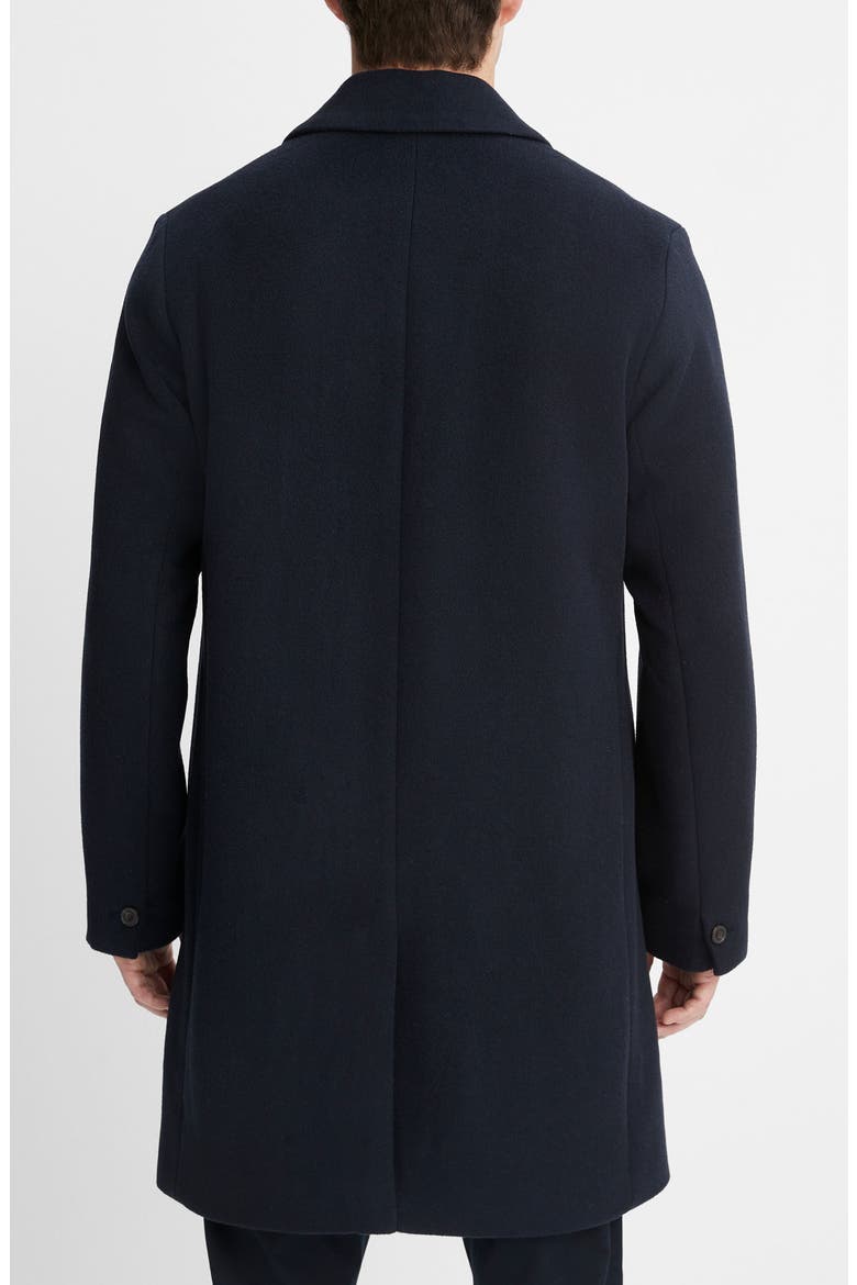 Classic Wool Blend Coat, Alternate, color, COASTAL