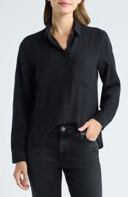 Cloth & Stone One-Pocket Button-Down Shirt