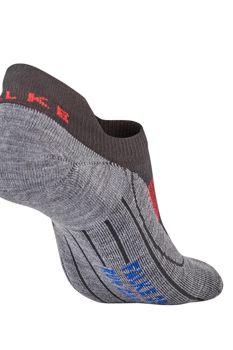 RU4 Endurance Cool Invisible Running Socks, Alternate, color, Black