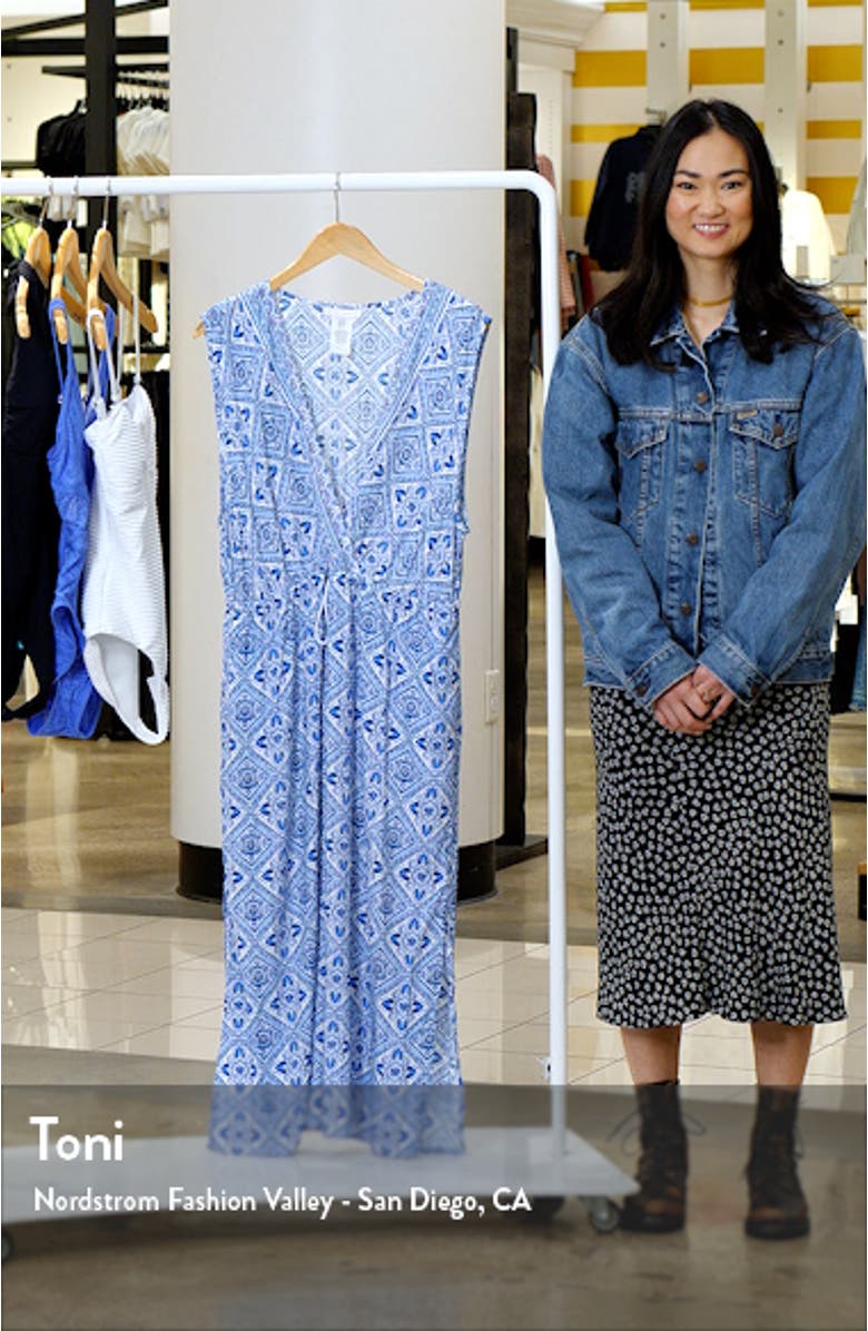 Breeze Tie Front Cover-Up Dress, sales video thumbnail