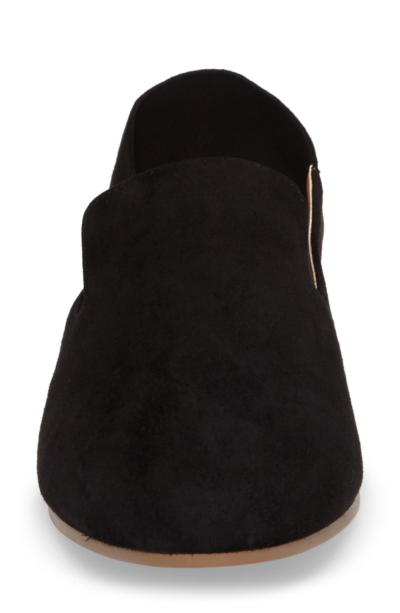 Sylvia Loafer, Alternate, color, BLACK SUEDE