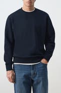 MANGO Regular Fit Cotton Sweatshirt