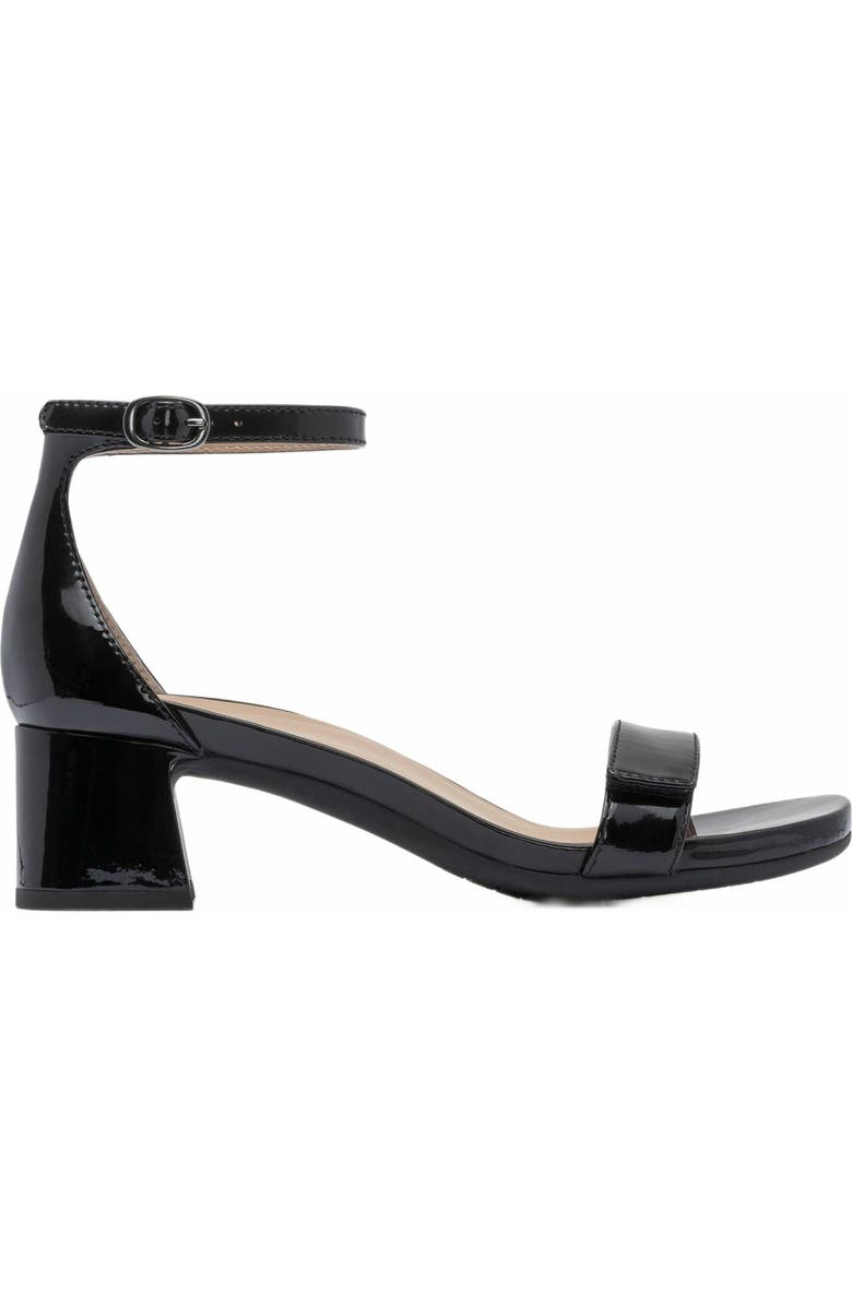 ABEO Avenue Strap Heels, Alternate, color, Black Patent - Metatarsal