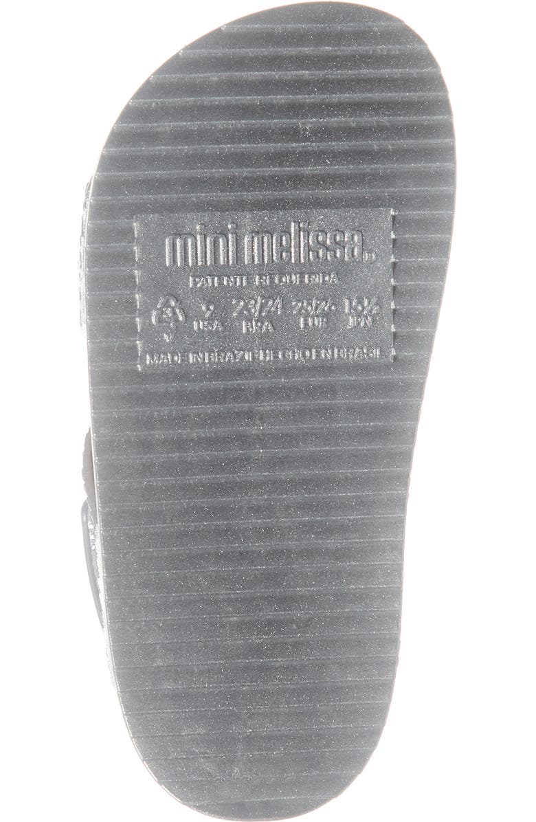 Mini Melissa Melissa Mini Cosmic Sandal, Alternate, color,