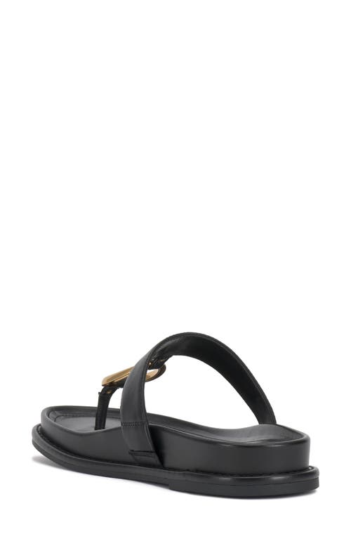 Vince Camuto Genri Flip Flop In Black