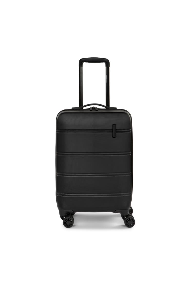 LAX Hardside Carry-on Luggage, Main, color, Black