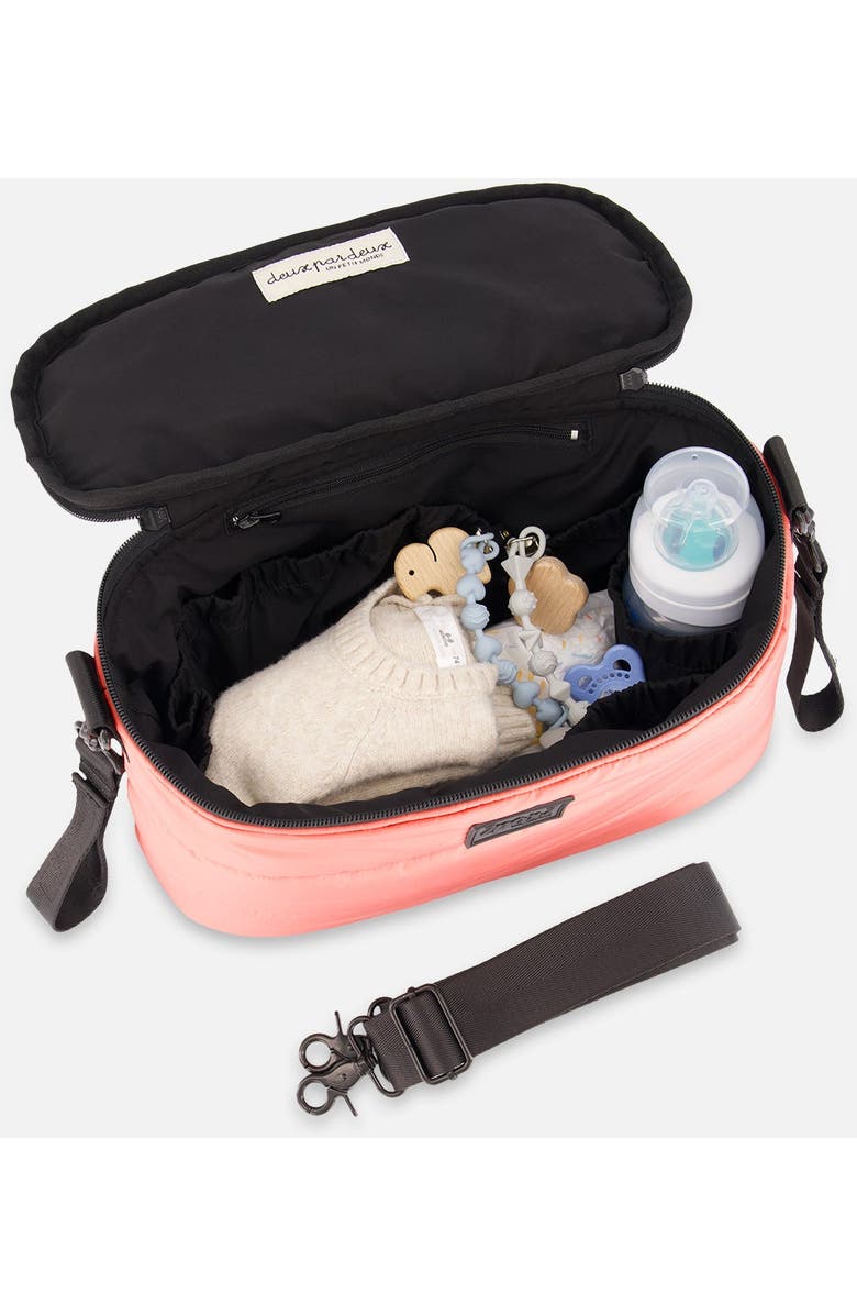 Deux par Deux Adult Unisex Mini Diaper Bag Ash Rose, Alternate, color, Ash Rose