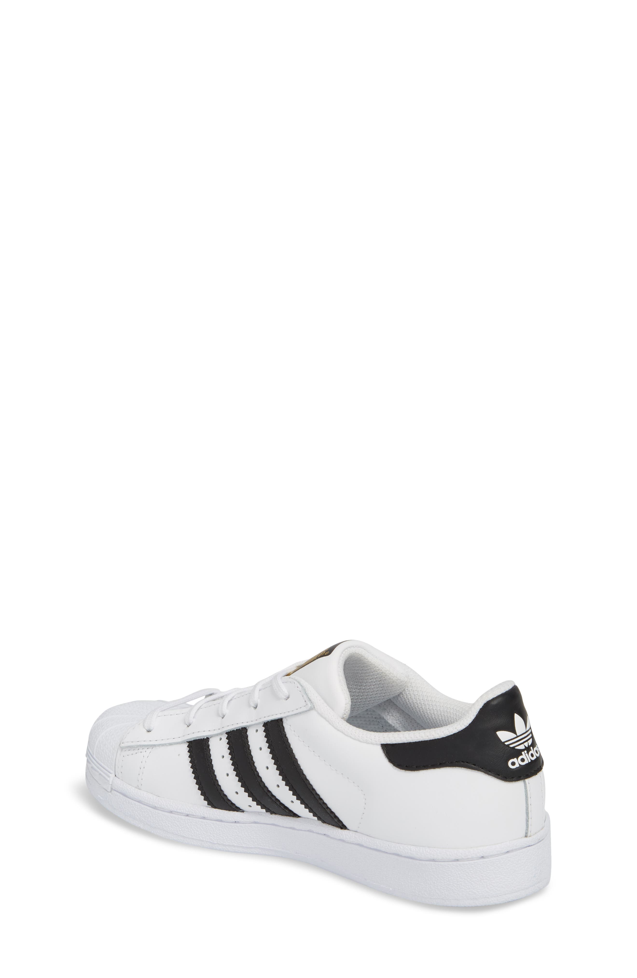 'Superstar' Sneaker, Alternate, color, NAVY/ SCARLET/ WHITE