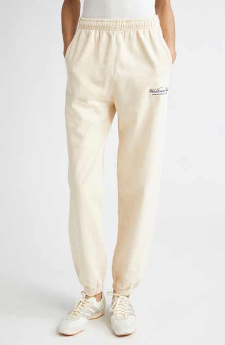 Sporty & Rich Wellness Club Cotton Sweatpants