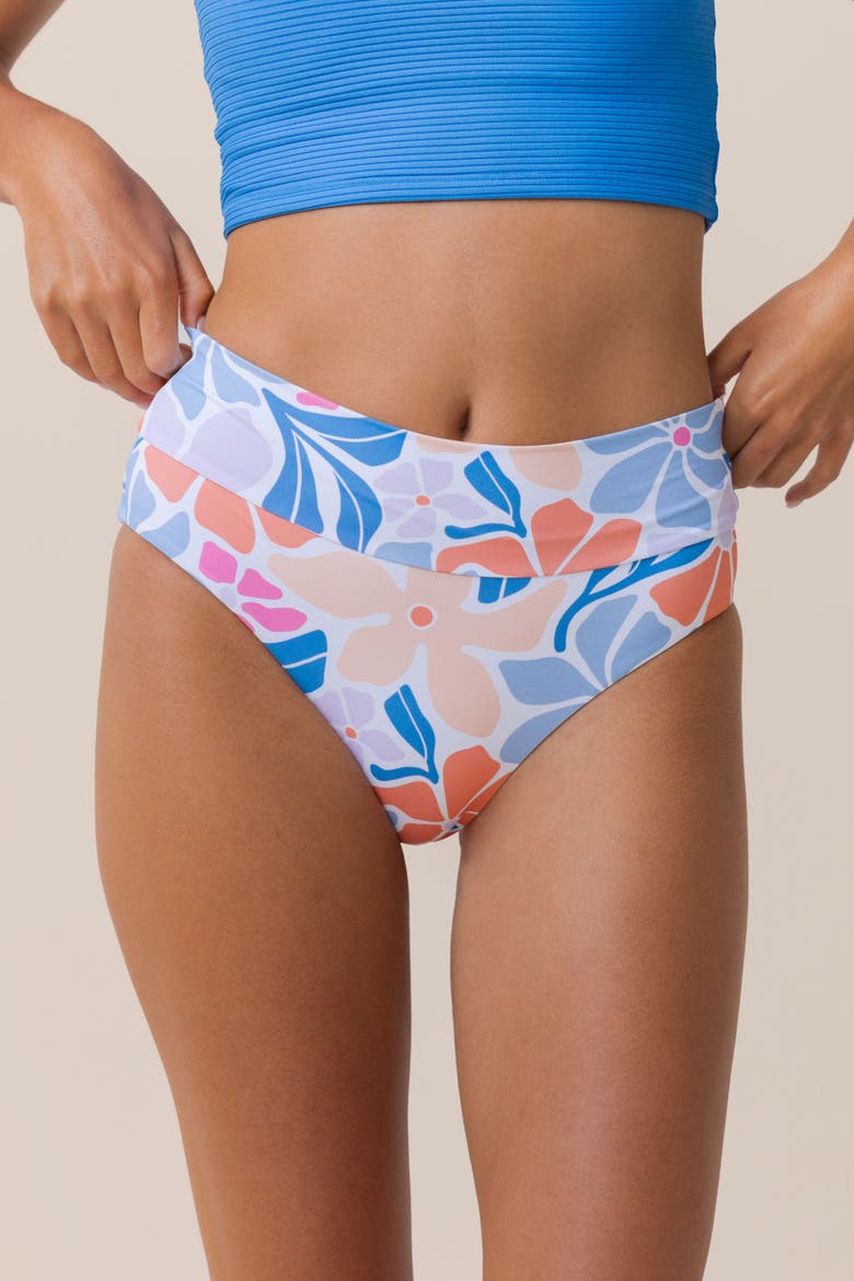 Seamless Mid Rise Bottom, Main, color, South Beach