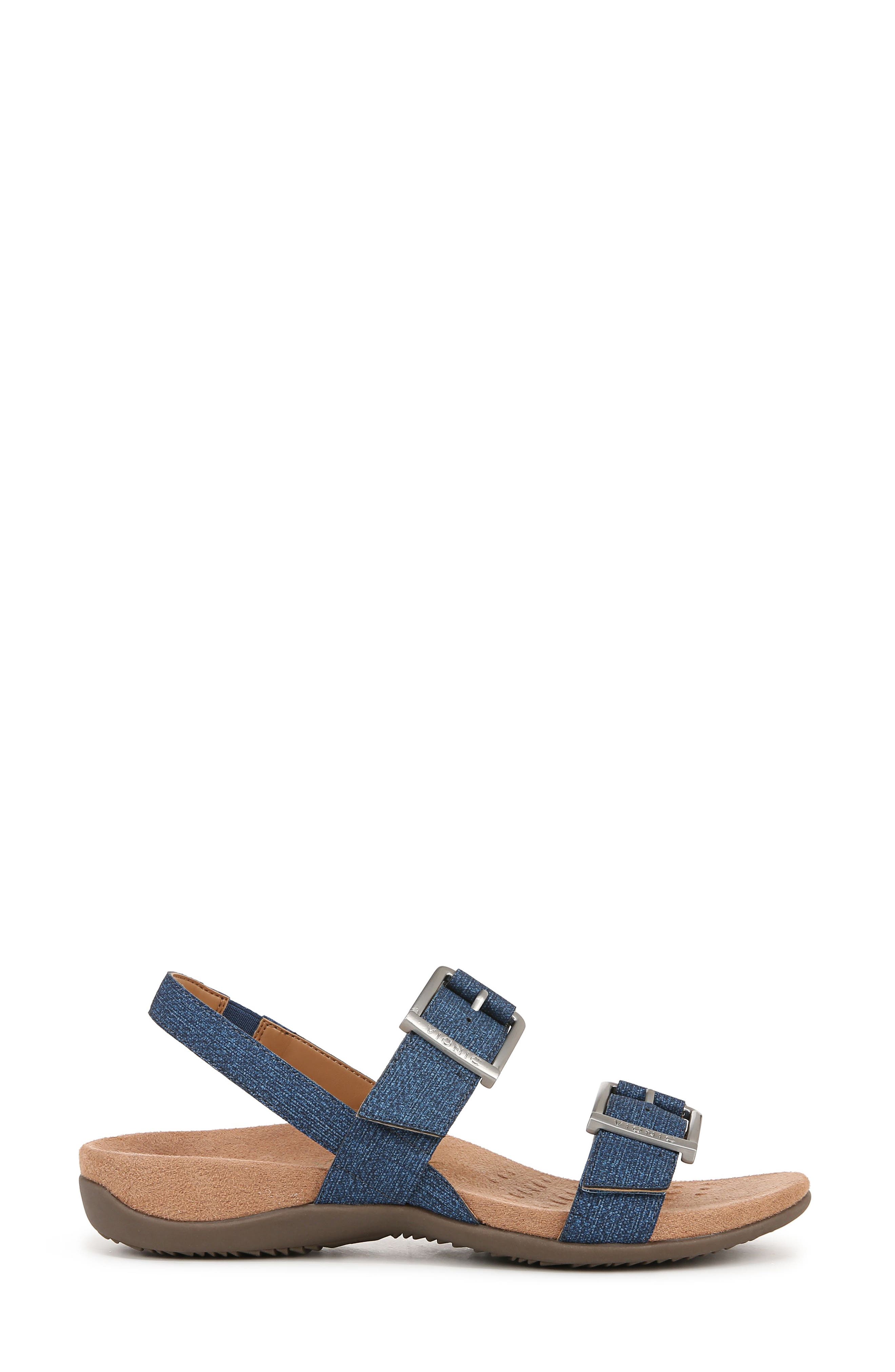 Reese Slingback Sandal, Alternate, color, DENIM