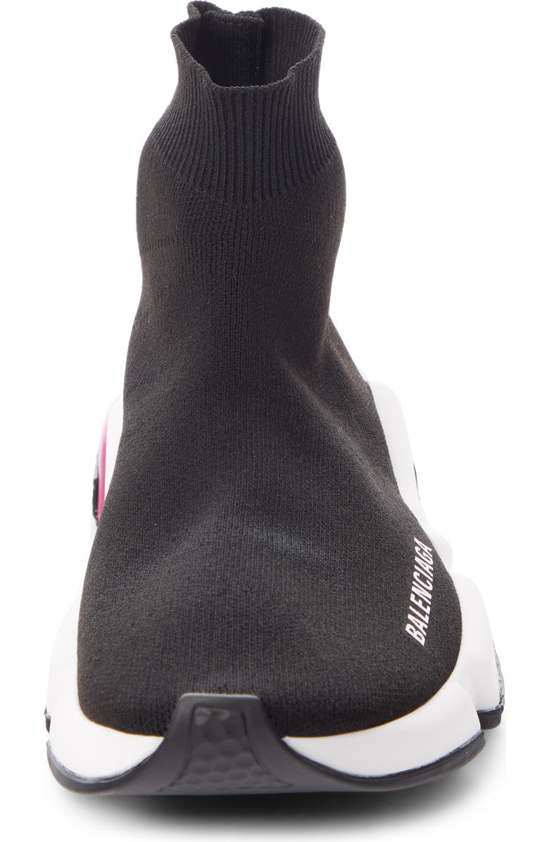 Balenciaga Mid Speed Sock Sneaker, Alternate, color,