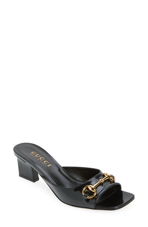 Signora Horsebit Slide Sandal (Women)