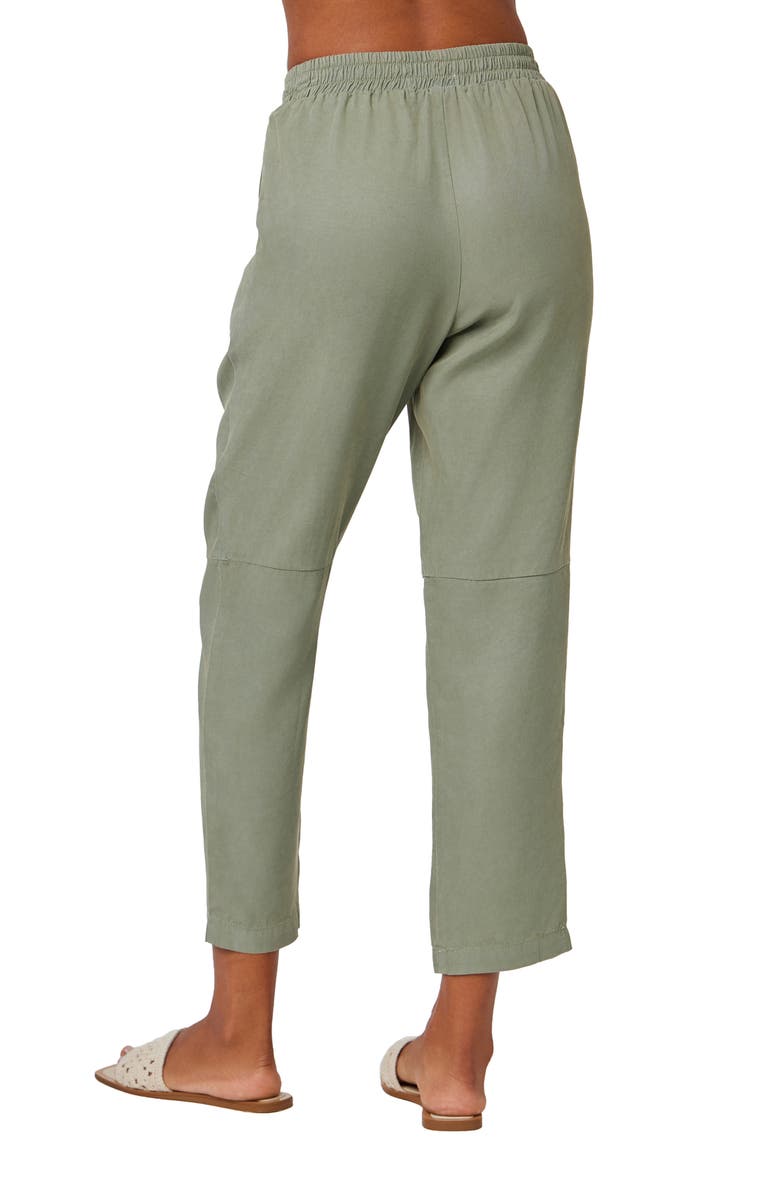 Bella Dahl Camille Drawstring Waist Ankle Pants, Alternate, color, 