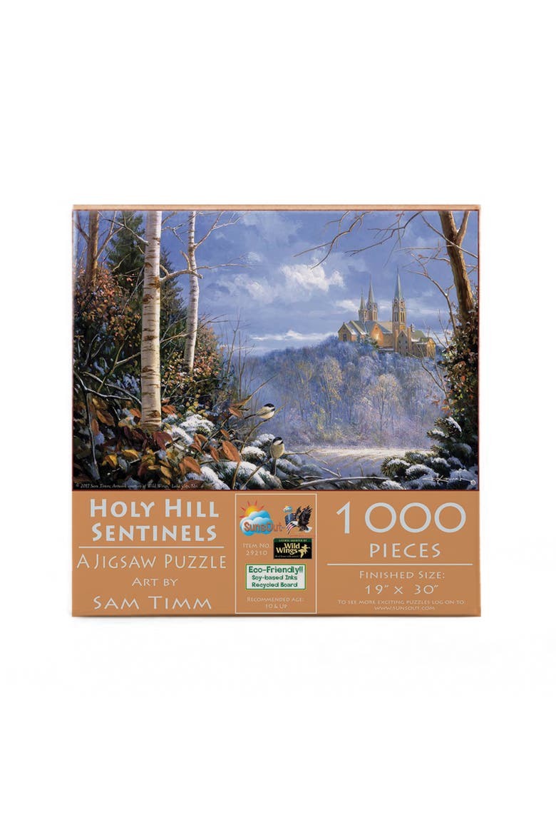 Holy Hill Sentinels 1000 piece Jigsaw Puzzle for Adults, Alternate, color, Multicolor