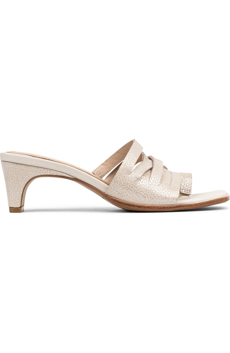 Donald Pliner Dayvi Toe Loop Sandal, Alternate, color, Silver