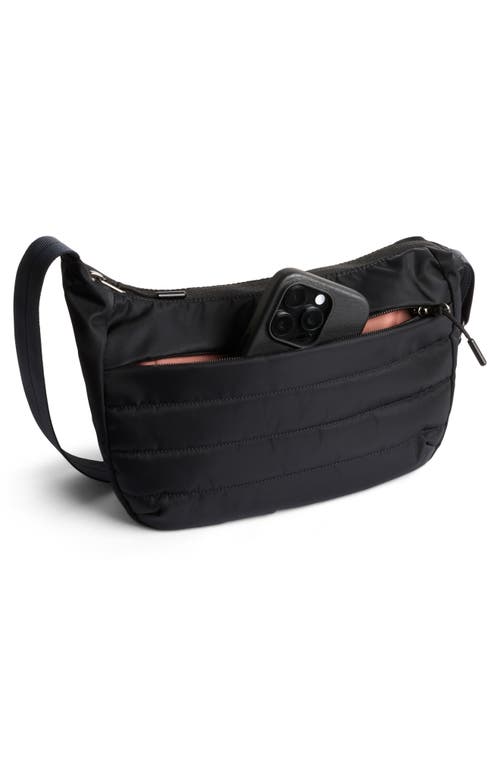 Bellroy Laneway Crescent Crossbody Bag In Black