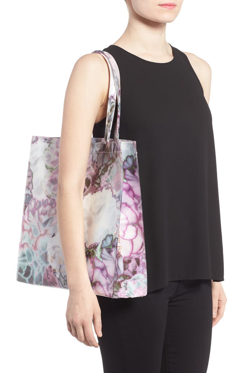 Ted Baker London Large Icon Illuminated Bloom Tote, Alternate, color,